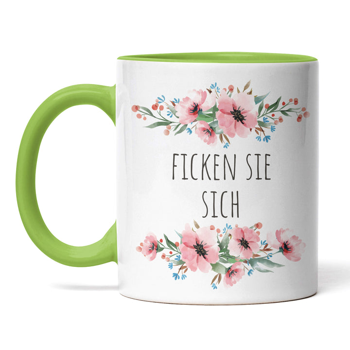 Tasse "Ficken Sie sich" – Perfektes Geschenk für Kaffeeliebhaber mit Humor