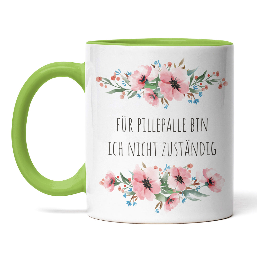 Tasse "Pillepalle nicht zuständig" – Perfektes Geschenk für Büro & Homeoffice