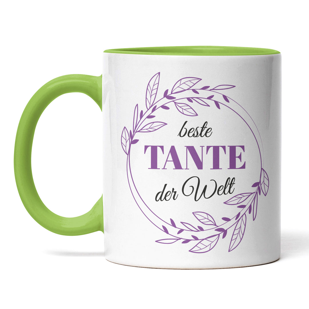 Tasse "Beste Tante der Welt" – Charmantes Geschenk für Tanten