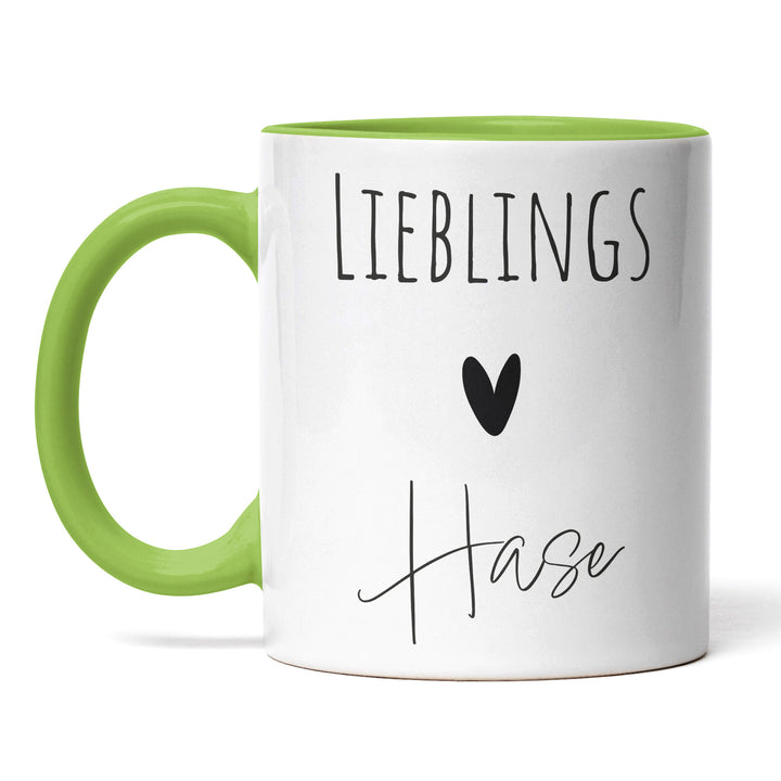 Tasse "Lieblings Hase" – Liebevolles Geschenk für Oster- und Hasenfans