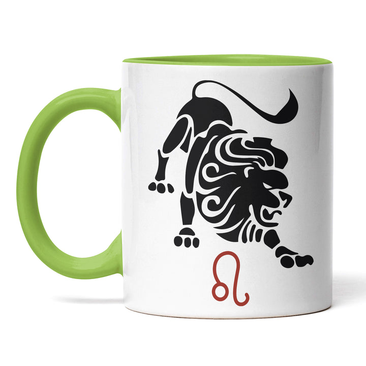 Tasse "Löwe-Sternzeichen" – Majestätische Sternzeichen-Tasse für echte Löwen