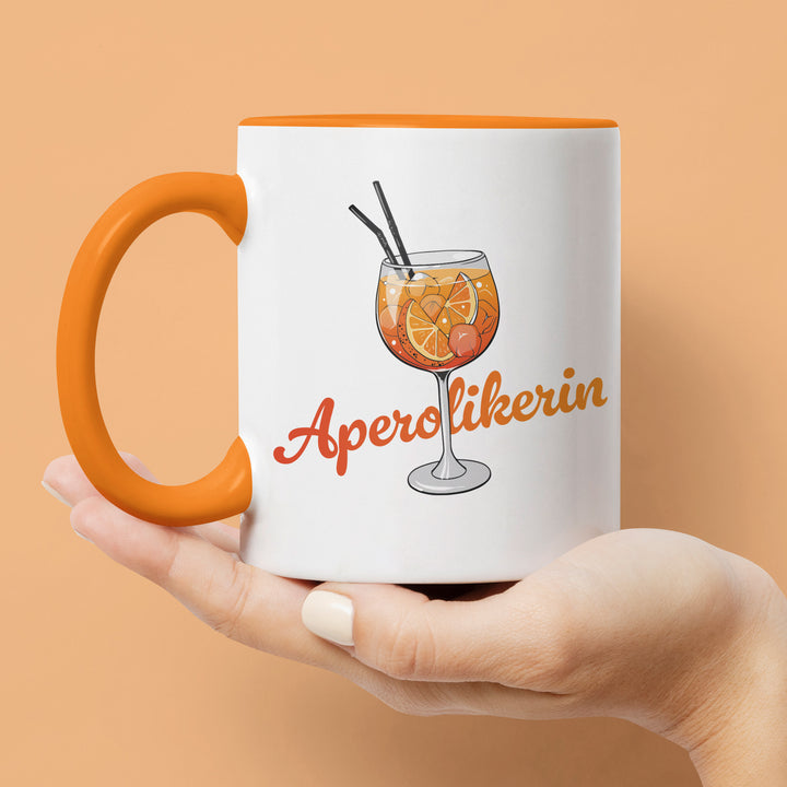 Lustige Tasse "Aperolikerin" – Charmantes Geschenk für Aperol-Fans