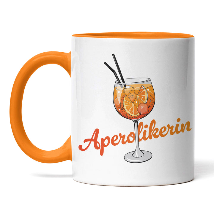 Lustige Tasse "Aperolikerin" – Charmantes Geschenk für Aperol-Fans