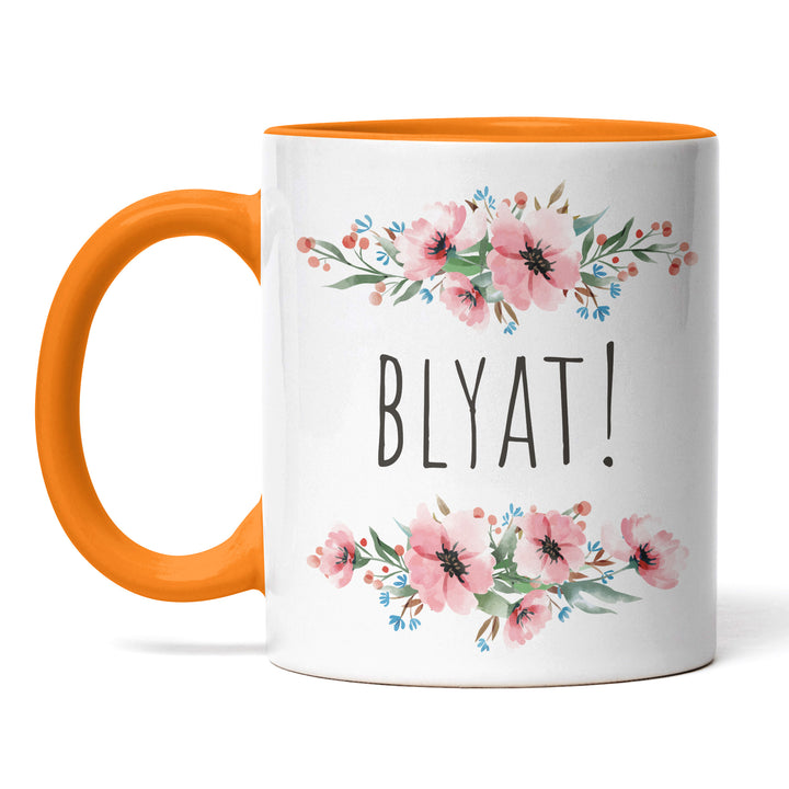 Tasse "Blyat" – Lustige Geschenkidee für Slawen & Russisch-Fans