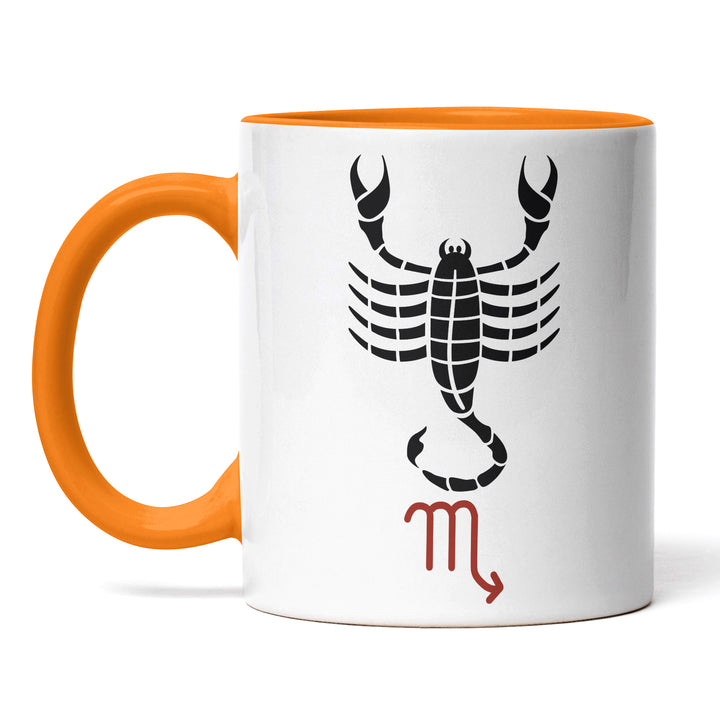 Tasse "Skorpion-Sternzeichen" – Mystische Sternzeichen-Tasse für echte Skorpione