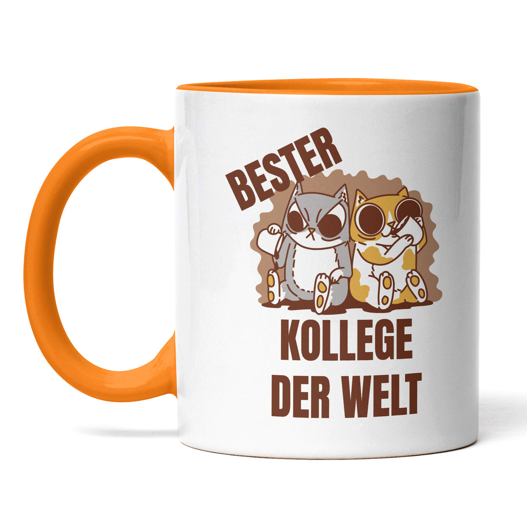 Tasse "Bester Kollege der Welt" – Perfektes Geschenk für Team & Kollegen