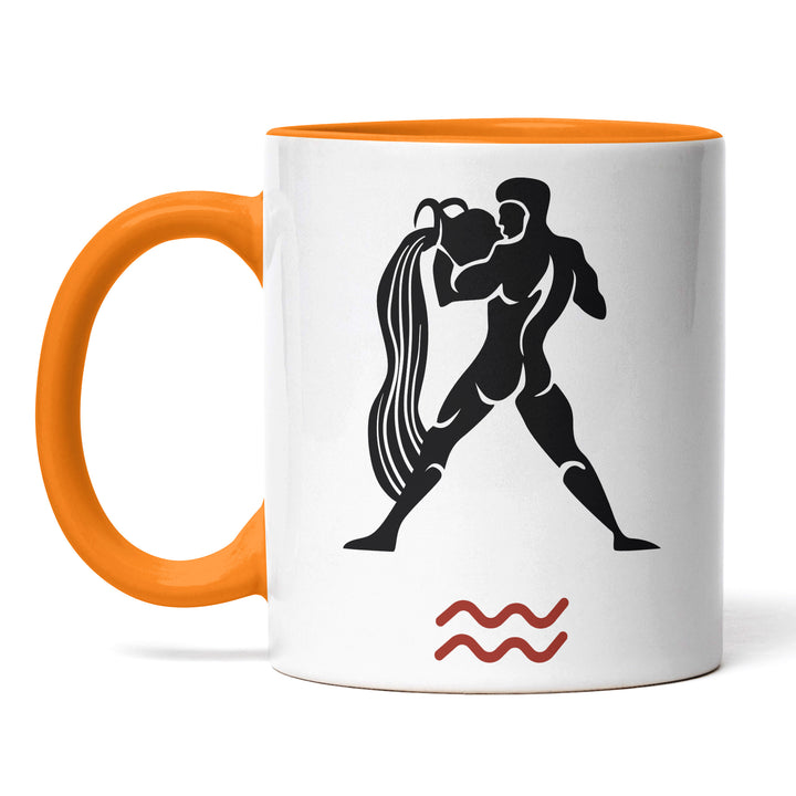 Tasse "Wassermann-Sternzeichen" – Kreative Sternzeichen-Tasse für echte Wassermänner