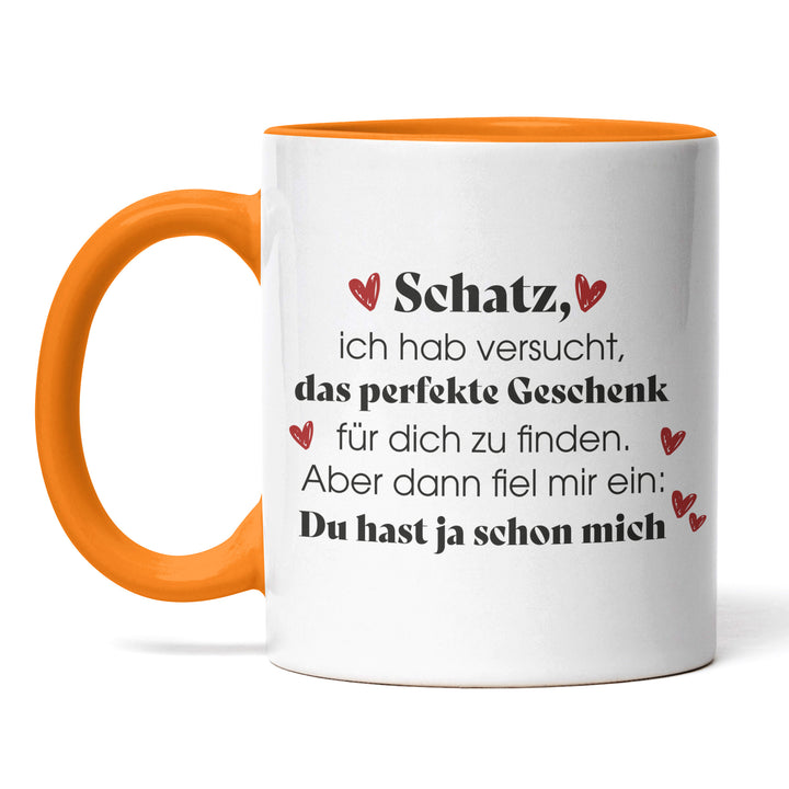 Tasse "Das perfekte Geschenk" – Vielseitige Geschenkidee für jeden Anlass