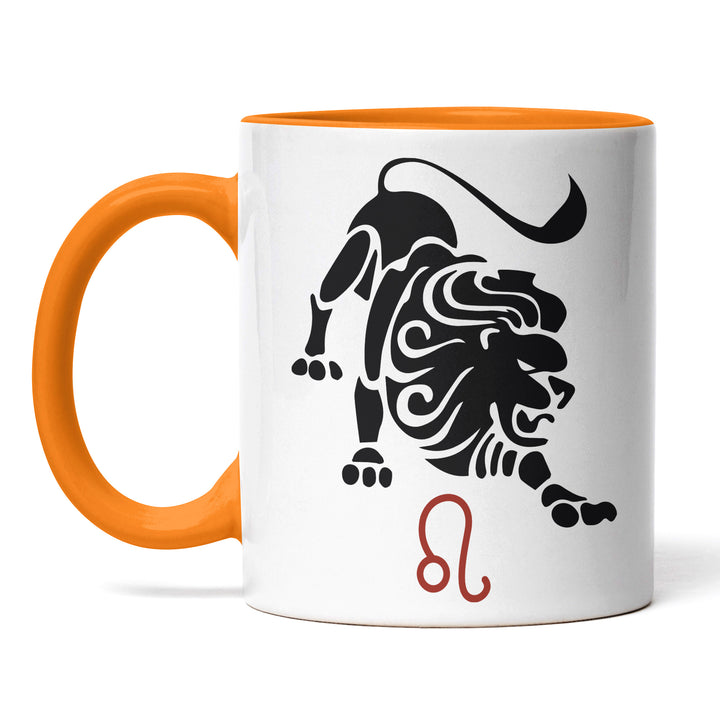 Tasse "Löwe-Sternzeichen" – Majestätische Sternzeichen-Tasse für echte Löwen