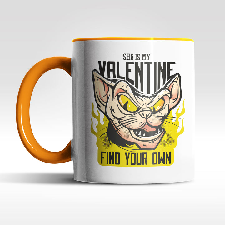 Lustige Tasse "My Valentine" – Witzige Geschenkidee für den Valentinstag