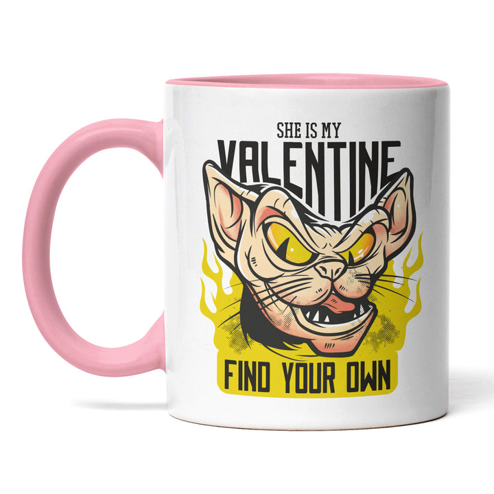 Lustige Tasse "My Valentine" – Witzige Geschenkidee für den Valentinstag