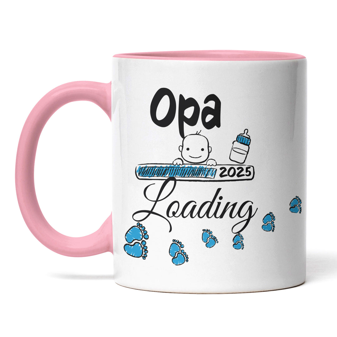 Lustige Tasse "Opa Loading" – Charmantes Geschenk für zukünftige Großväter