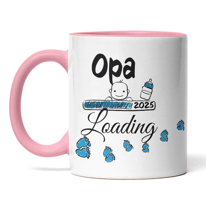 Lustige Tasse "Opa Loading" – Charmantes Geschenk für zukünftige Großväter