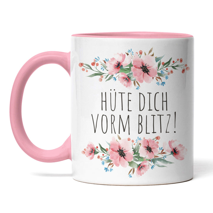 Tasse "Hüte dich vorm Blitz" – Mystische Statement-Tasse mit Bedeutung