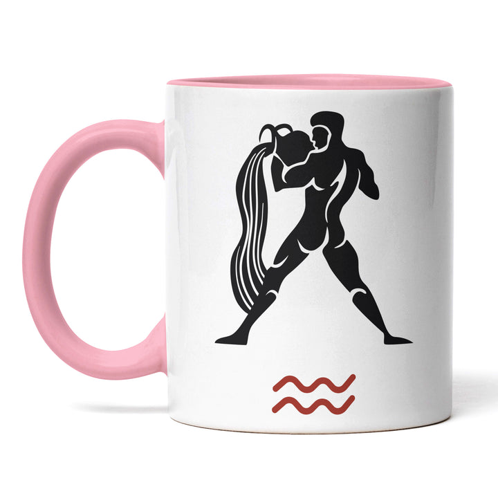 Tasse "Wassermann-Sternzeichen" – Kreative Sternzeichen-Tasse für echte Wassermänner