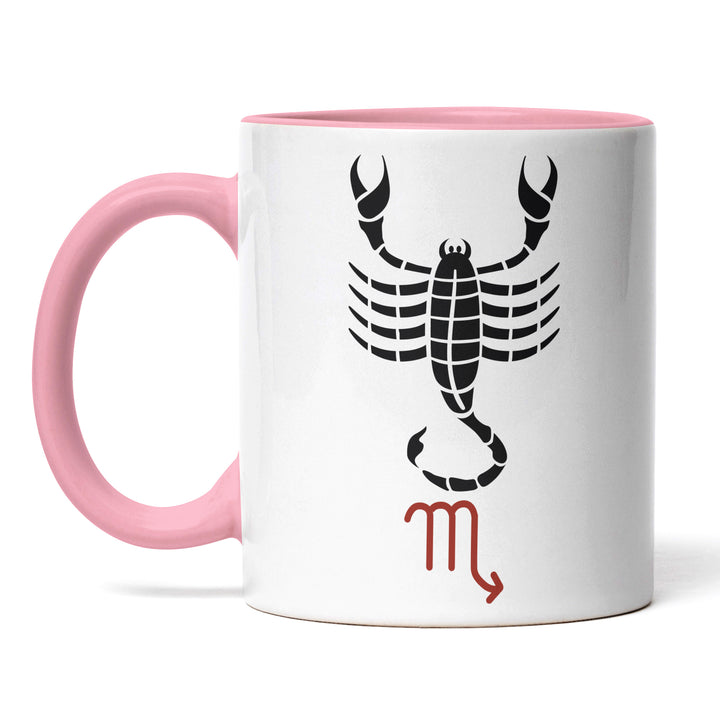 Tasse "Skorpion-Sternzeichen" – Mystische Sternzeichen-Tasse für echte Skorpione