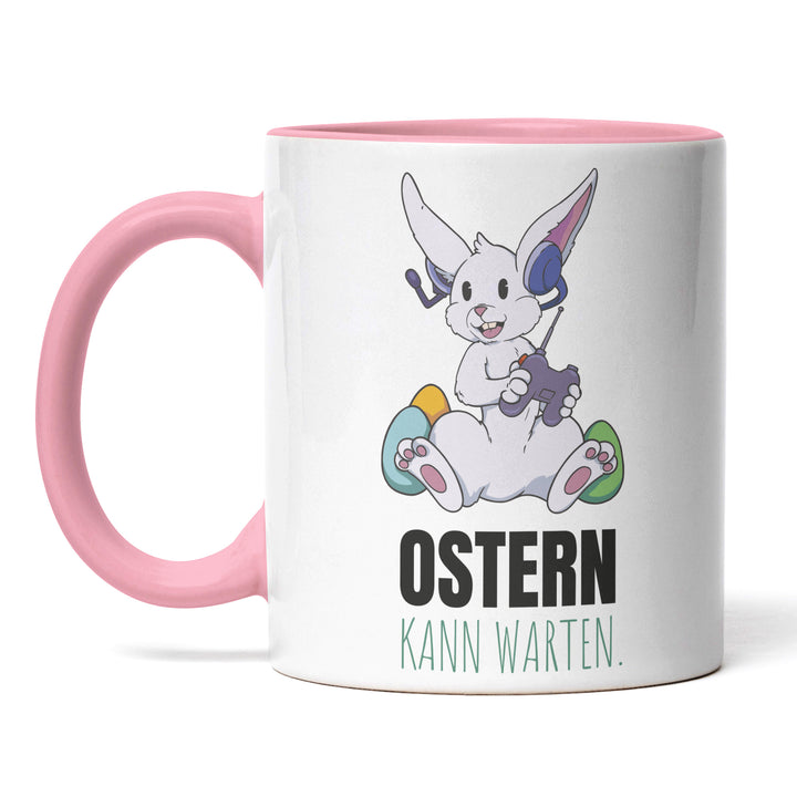 Lustige Gaming-Tasse "Ostern kann warten" – Perfekt für Gamer