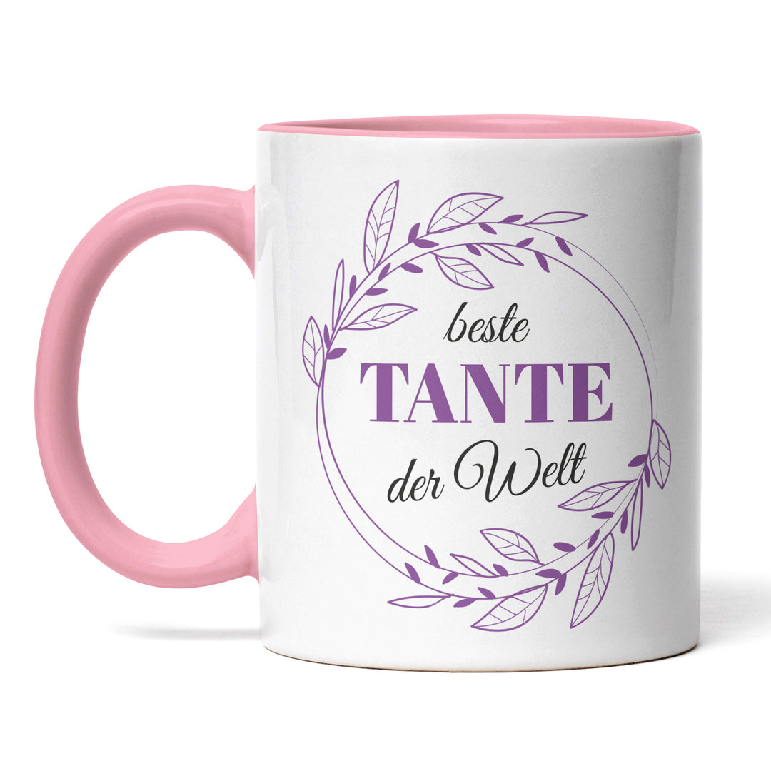 Tasse "Beste Tante der Welt" – Charmantes Geschenk für Tanten