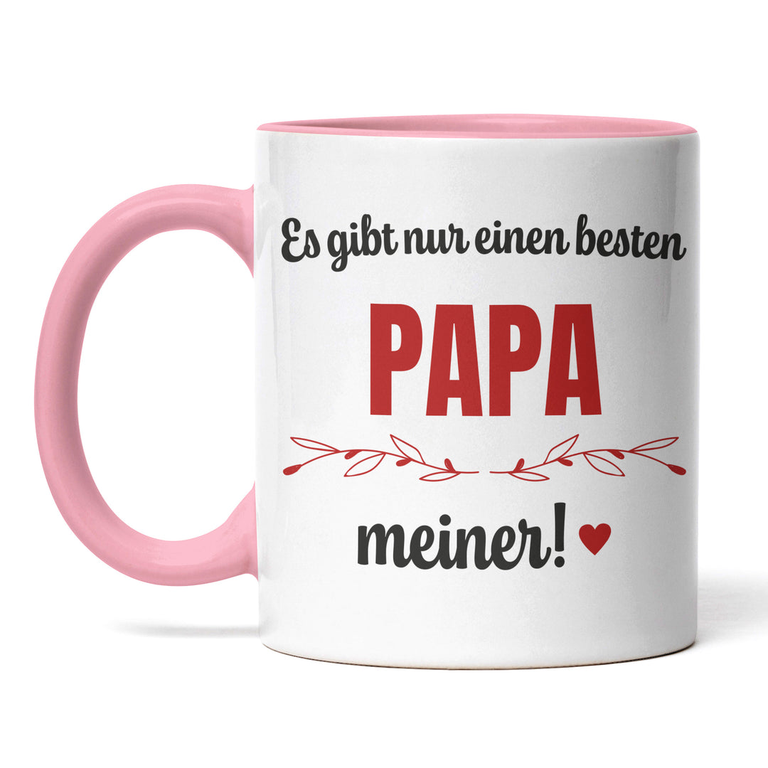 Tasse "Es gibt nur einen besten Papa" – Charmantes Geschenk für Väter