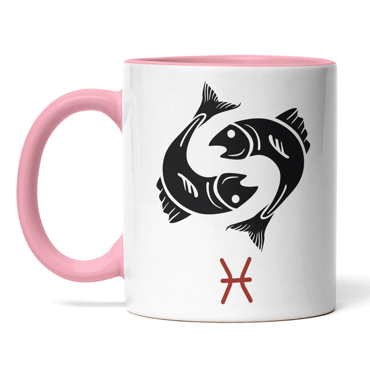Tasse "Fisch-Sternzeichen" – Mystische Sternzeichen-Tasse für echte Fische