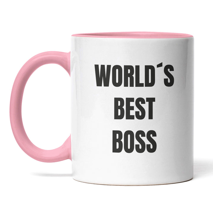 Tasse "World’s Best Boss" – Perfektes Geschenk für Chefs & Vorgesetzte