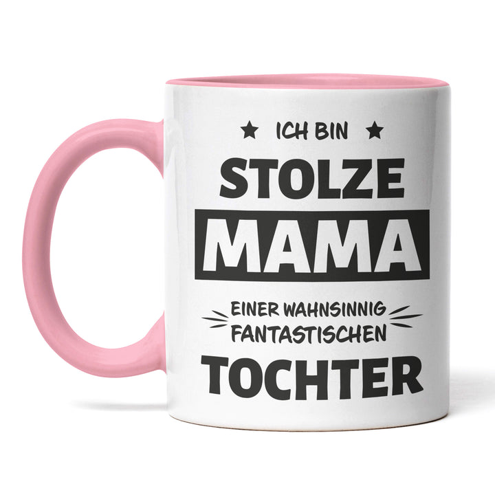 Tasse "Stolze Mama, fantastische Tochter" – Liebevolles Geschenk für Mütter