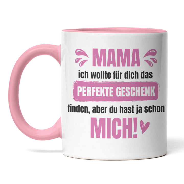 Lustige Tasse "Mama, das perfekte Geschenk" – Charmantes Geschenk für Mütter