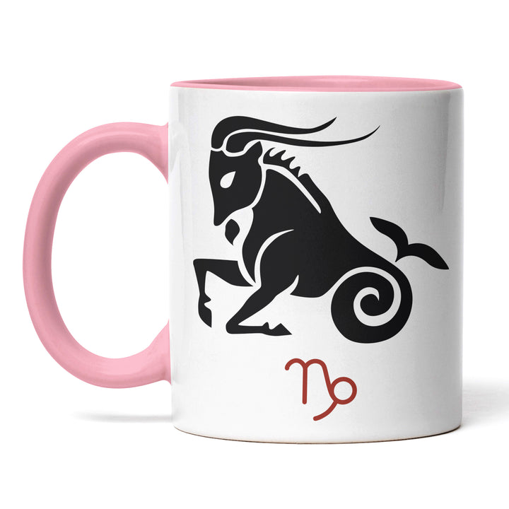 Tasse "Steinbock-Sternzeichen" – Zielstrebige Sternzeichen-Tasse für echte Steinböcke