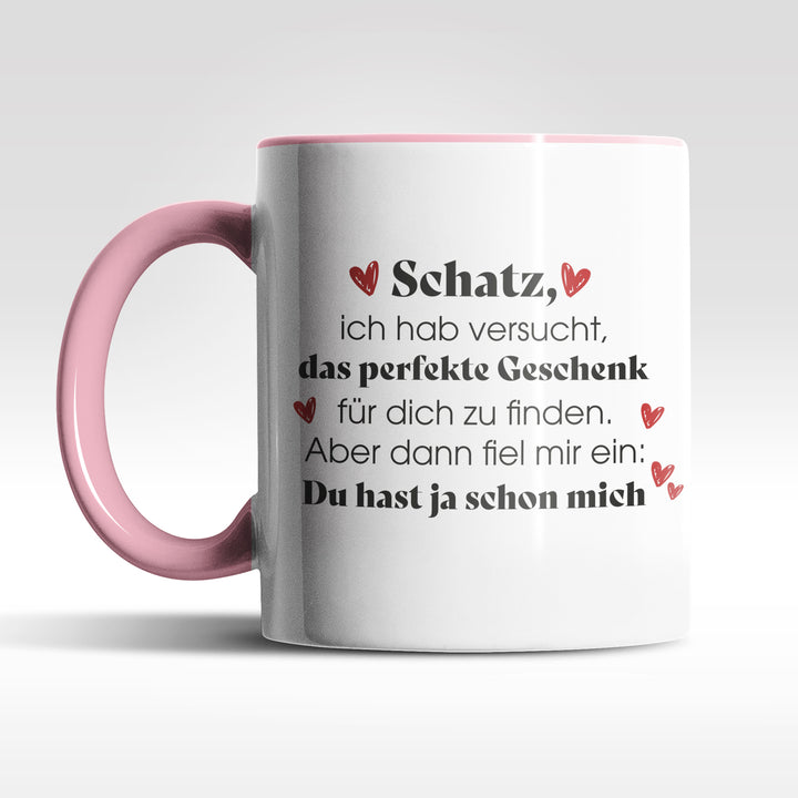 Tasse "Das perfekte Geschenk" – Vielseitige Geschenkidee für jeden Anlass