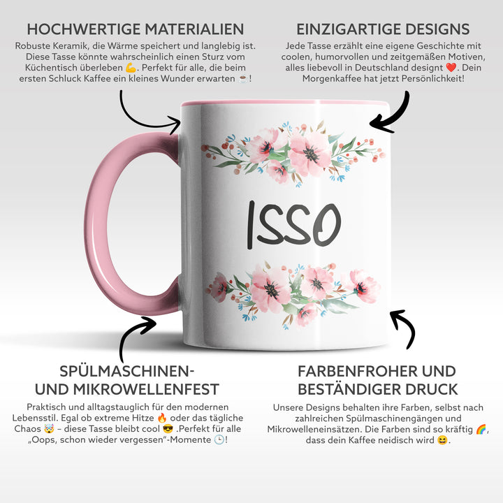 Tasse "ISSO" – Lustige Statement-Tasse für Büro & Alltag