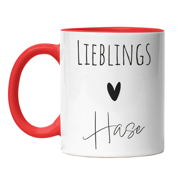 Tasse "Lieblings Hase" – Liebevolles Geschenk für Oster- und Hasenfans
