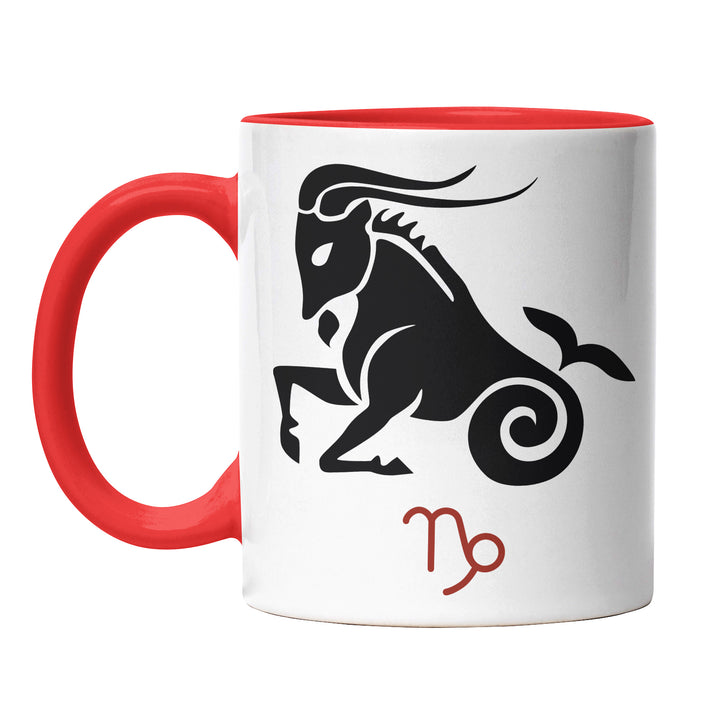 Tasse "Steinbock-Sternzeichen" – Zielstrebige Sternzeichen-Tasse für echte Steinböcke
