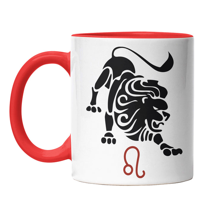 Tasse "Löwe-Sternzeichen" – Majestätische Sternzeichen-Tasse für echte Löwen