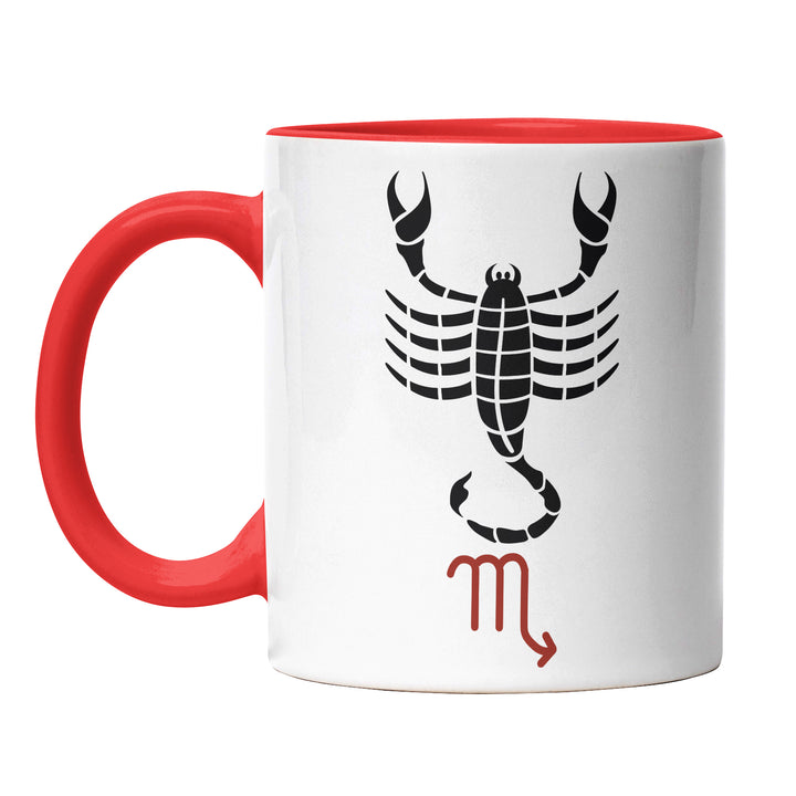 Tasse "Skorpion-Sternzeichen" – Mystische Sternzeichen-Tasse für echte Skorpione