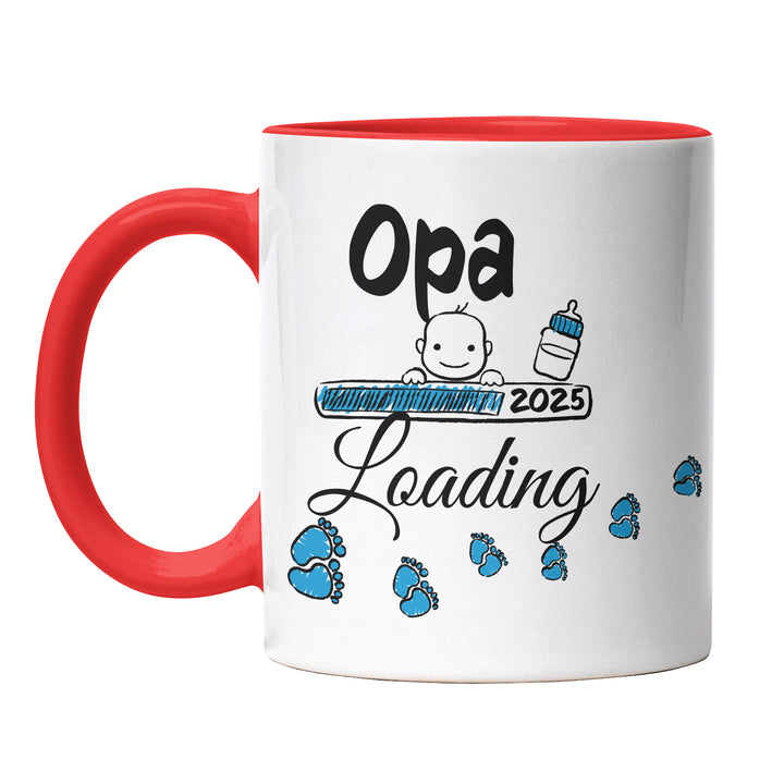 Lustige Tasse "Opa Loading" – Charmantes Geschenk für zukünftige Großväter