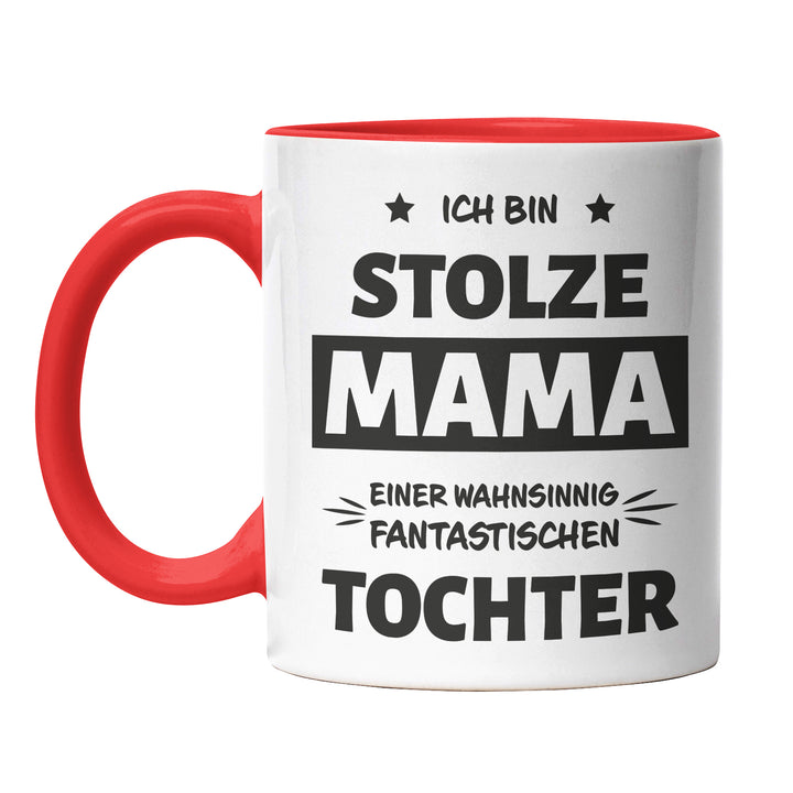 Tasse "Stolze Mama, fantastische Tochter" – Liebevolles Geschenk für Mütter