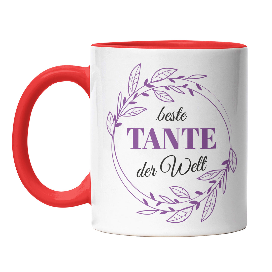 Tasse "Beste Tante der Welt" – Charmantes Geschenk für Tanten