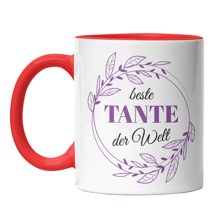 Tasse "Beste Tante der Welt" – Charmantes Geschenk für Tanten