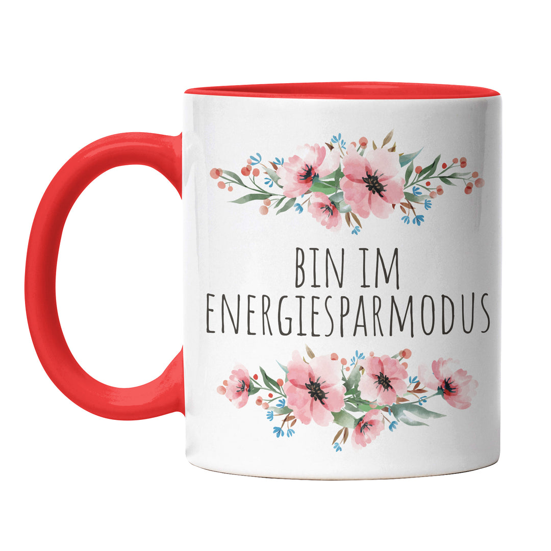 Tasse "Energiesparmodus" – Perfekte Statement-Tasse für Morgenmuffel & Gemütliche