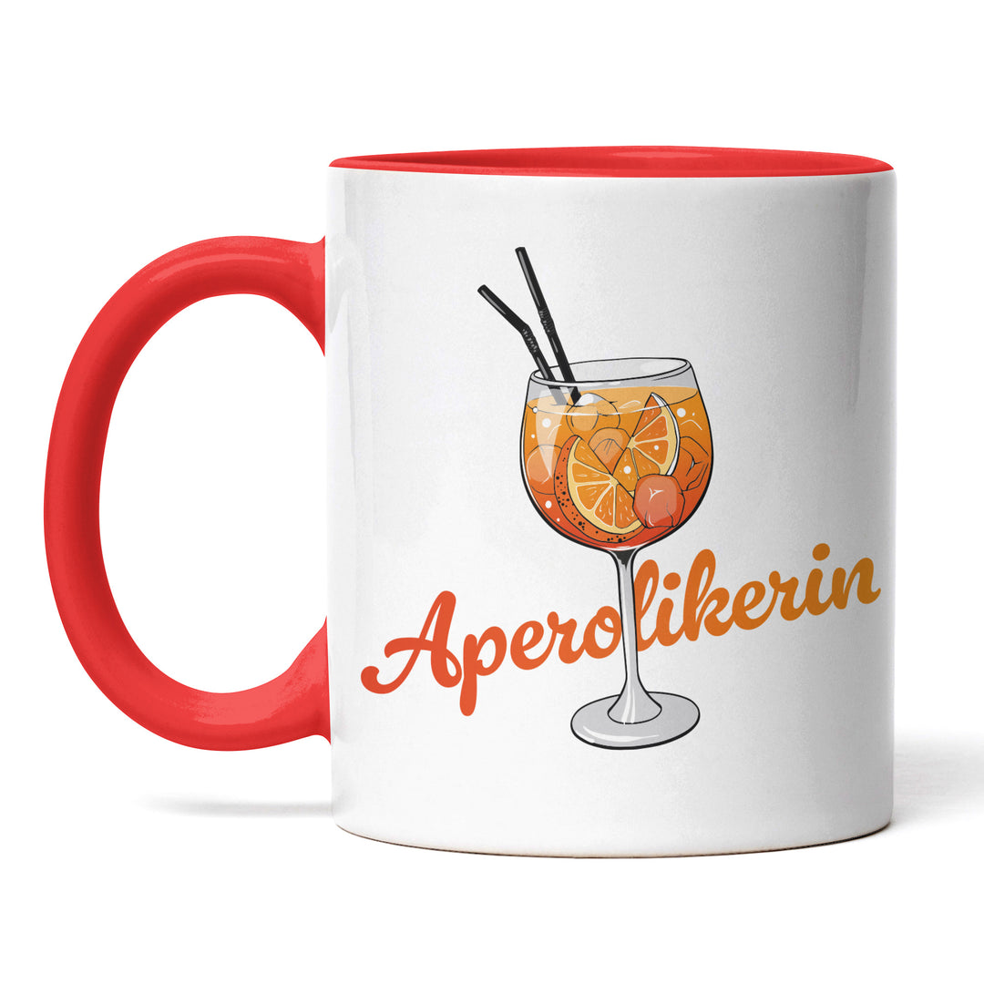 Lustige Tasse "Aperolikerin" – Charmantes Geschenk für Aperol-Fans