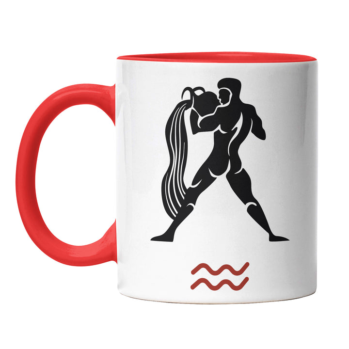 Tasse "Wassermann-Sternzeichen" – Kreative Sternzeichen-Tasse für echte Wassermänner