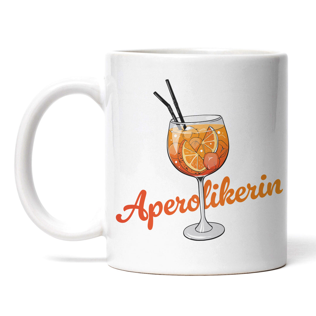 Lustige Tasse "Aperolikerin" – Charmantes Geschenk für Aperol-Fans