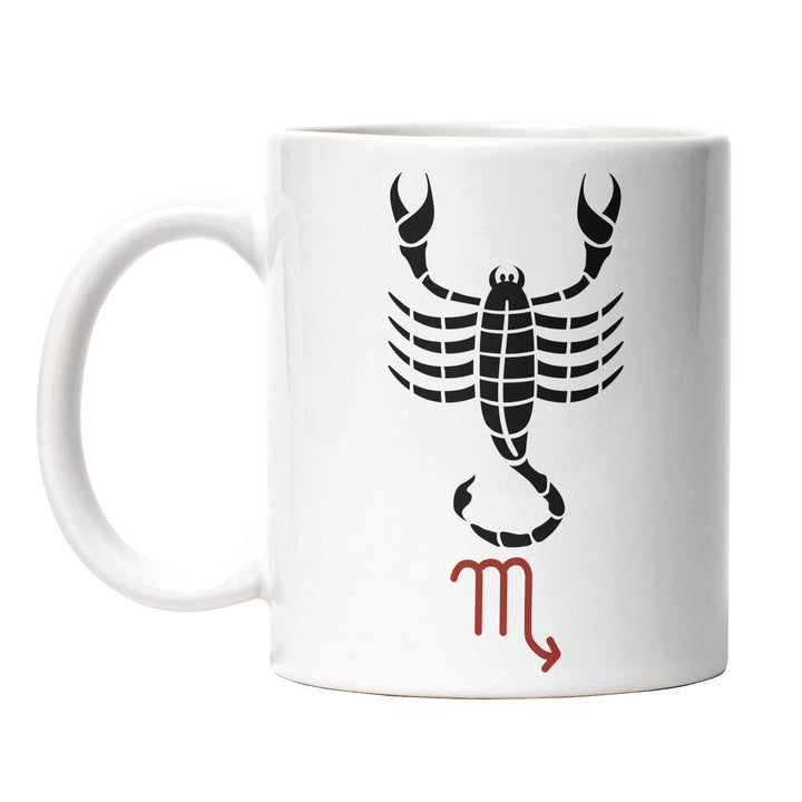 Tasse "Skorpion-Sternzeichen" – Mystische Sternzeichen-Tasse für echte Skorpione